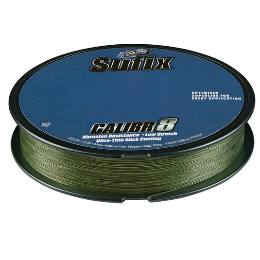 Sufix Calibr8 Braid 150yds 40lb  Low Vis Green 694040G
