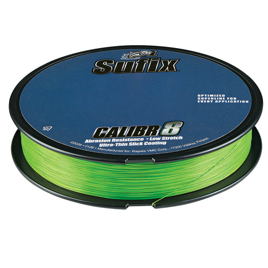 Sufix Calibr8 Braid 300yds 50lb  Neon Lime 694150L