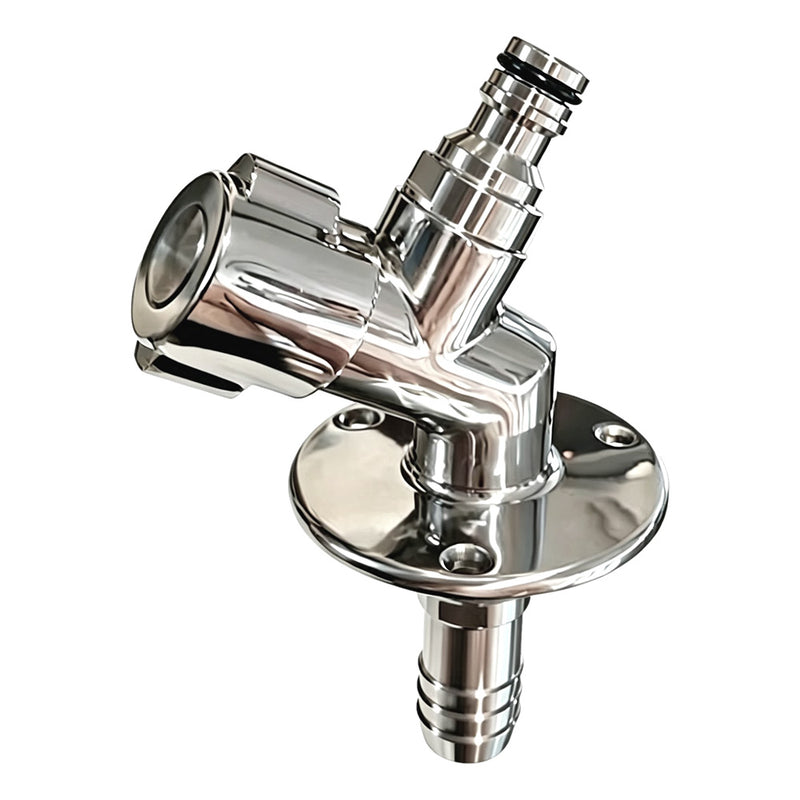 Load image into Gallery viewer, Flushmaster Quarter Turn Quick Connect Water Spigot  45Degree SMQCWS45
