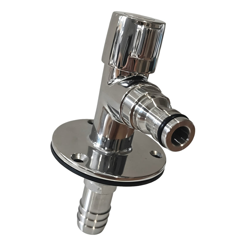 Load image into Gallery viewer, Flushmaster Quarter Turn Quick Connect Water Spigot  90Degree SMQCWS90
