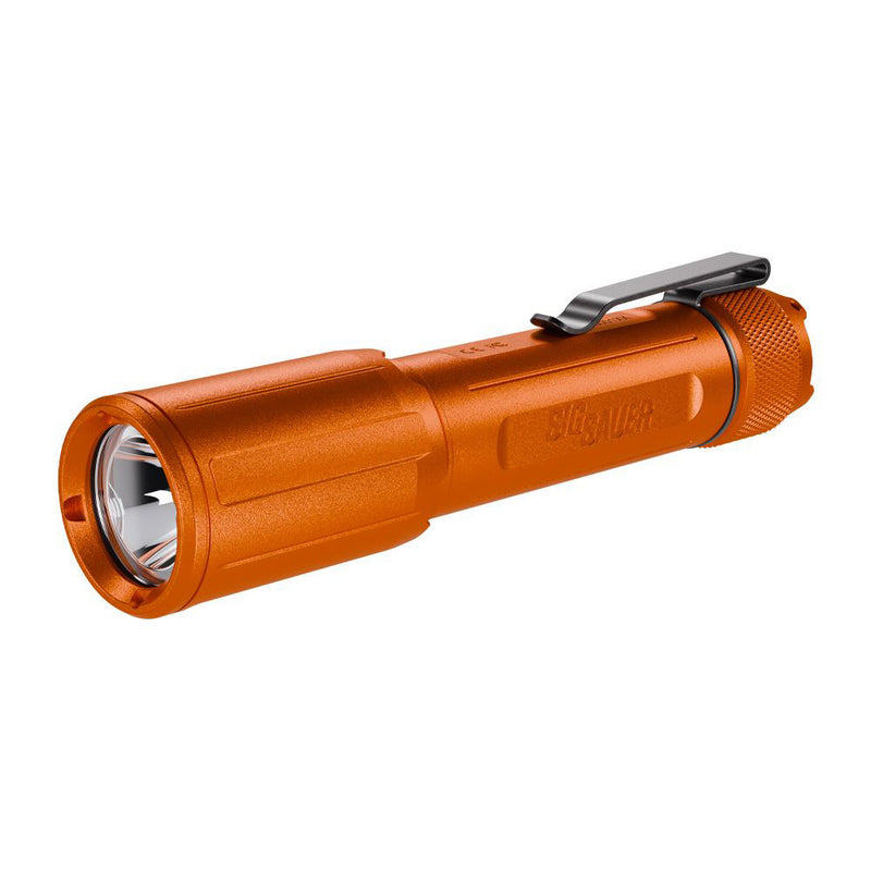 Load image into Gallery viewer, SIG SAUER FOXTROTEDC Marine Flashlight  Orange SOFEF001OR
