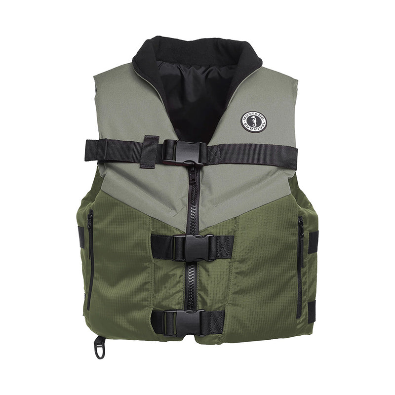 Load image into Gallery viewer, Mustang Accel Foam Vest  GreenGrey  XL MV4627833XL
