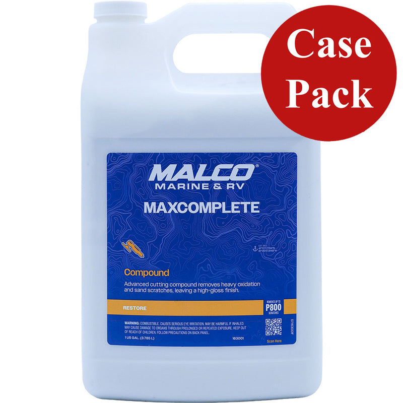 Load image into Gallery viewer, Malco MaxComplete Compound  1 Gallon Case of 4 163001CASE
