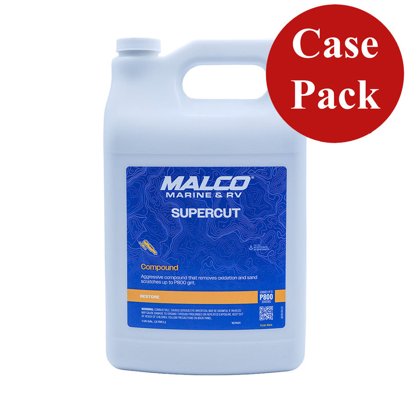 Load image into Gallery viewer, Malco SuperCut Compound  1 Gallon Case of 4 167401CASE
