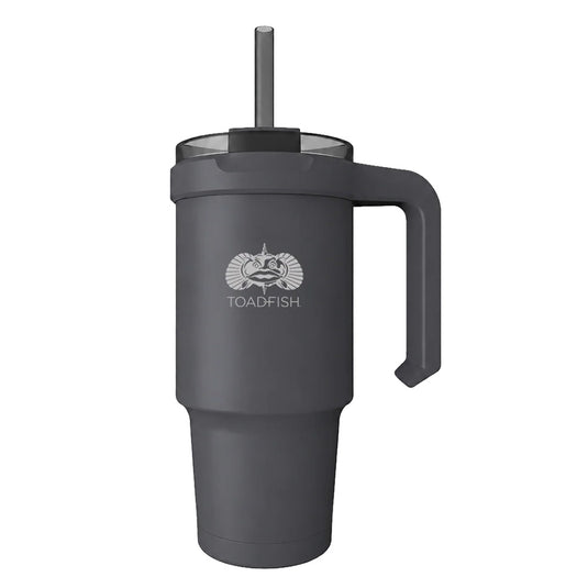 Toadfish SmartGrip Tumbler NonTip  24oz  Grey 1406