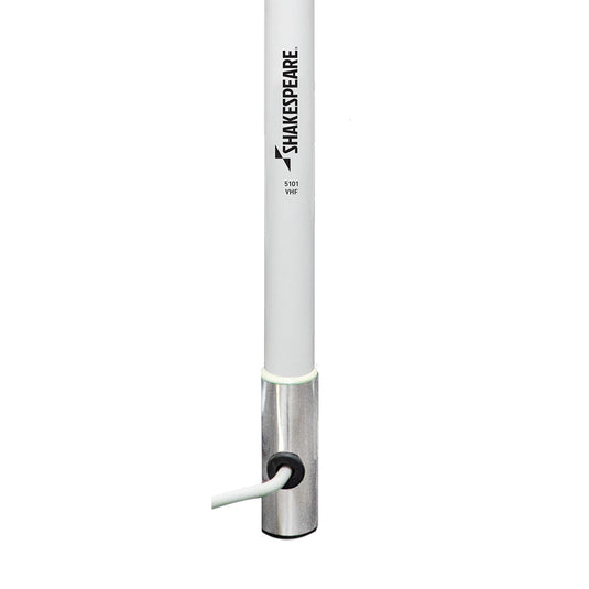 Shakespeare 5101 8 Classic VHF Antenna w15 RG58 Cable  White 5101