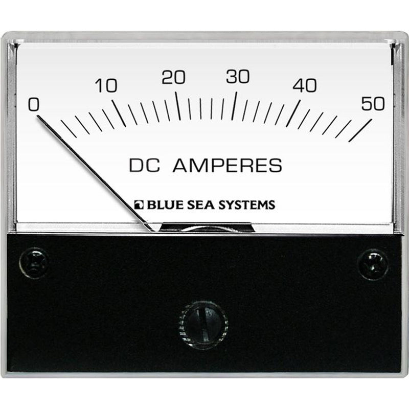 Load image into Gallery viewer, Blue Sea 8022 DC Analog Ammeter  234 Face 050 AMP DC 8022

