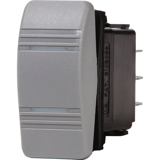 Blue Sea 8232 Water Resistant Contura III Switch  ONOFFON  Grey 8232