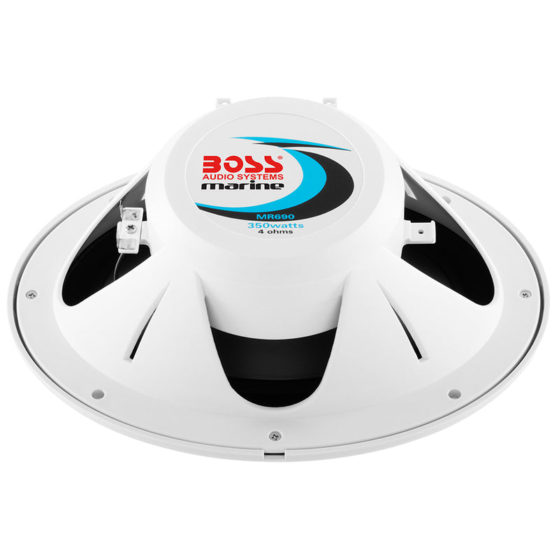 Load image into Gallery viewer, Boss Audio 6x 9 MR690 Oval Speakers  White  350W MR690
