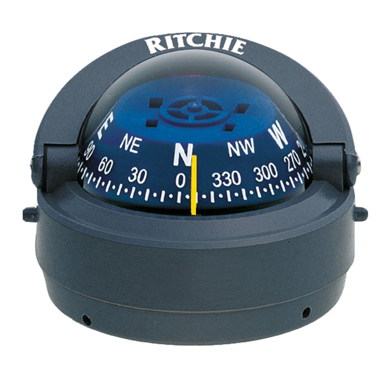 Load image into Gallery viewer, Ritchie S53G Explorer Compass  Surface Mount  Gray S53G
