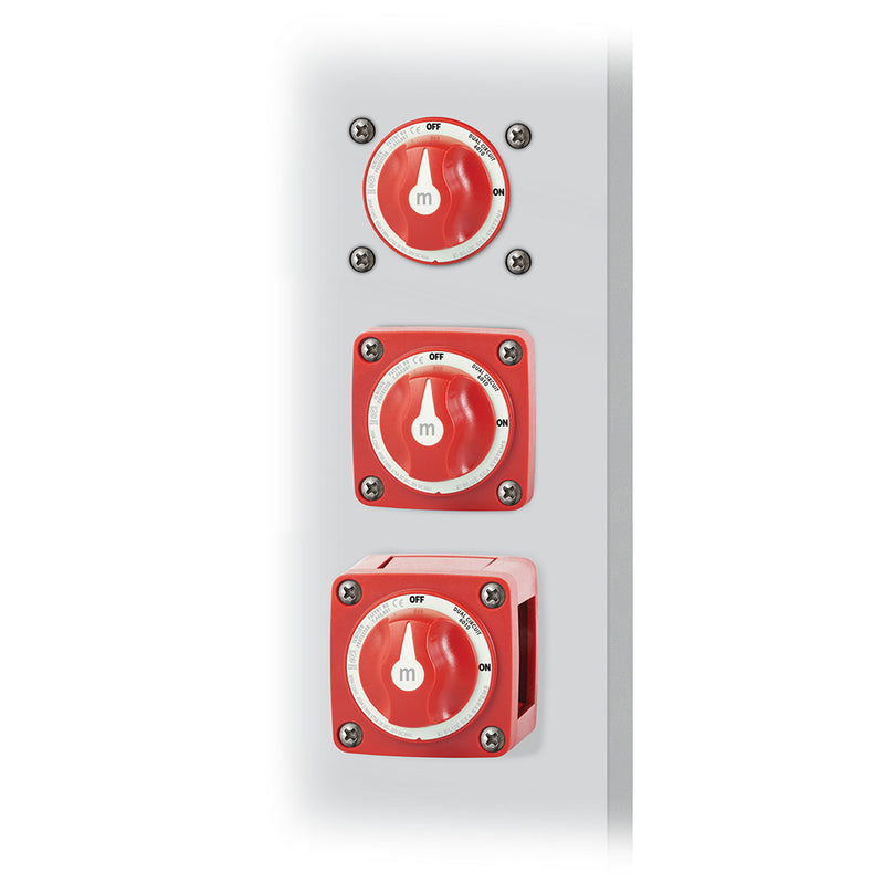 Load image into Gallery viewer, Blue Sea 6010 mSeries Mini Battery Switch Dual Circuit 6010

