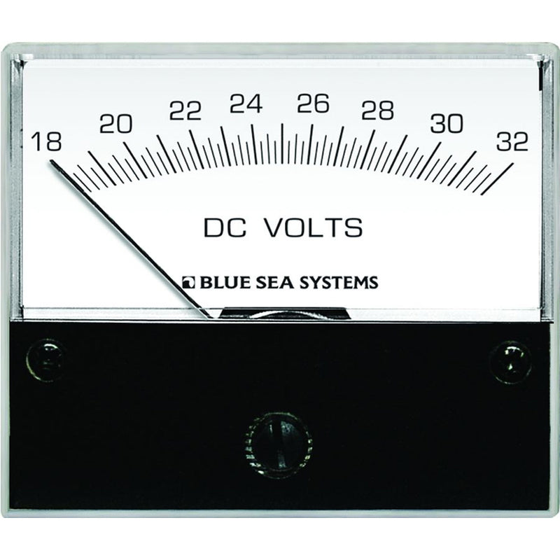 Load image into Gallery viewer, Blue Sea 8240 DC Analog Voltmeter  234 Face 1832 Volts DC 8240

