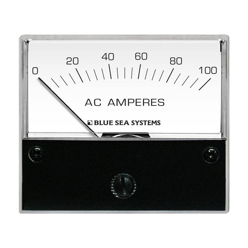 Load image into Gallery viewer, Blue Sea 8258 AC Analog Ammeter  234 Face 0100 Amperes AC 8258
