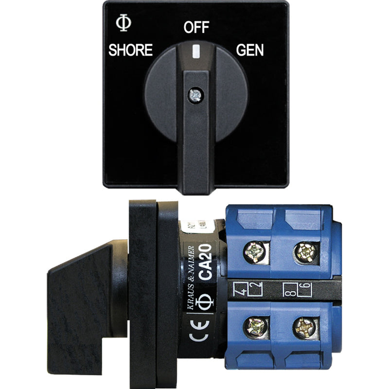 Load image into Gallery viewer, Blue Sea 9009 Switch AC 120VAC 32A OFF 2 Position 9009
