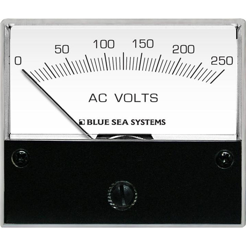 Load image into Gallery viewer, Blue Sea 9354 AC Analog Voltmeter 0250 Volts AC 9354
