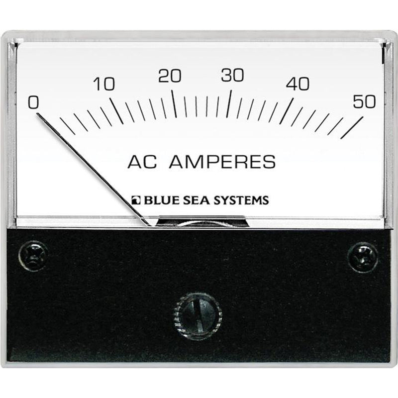 Load image into Gallery viewer, Blue Sea 9630 AC Analog Ammeter  050 Amperes AC 9630
