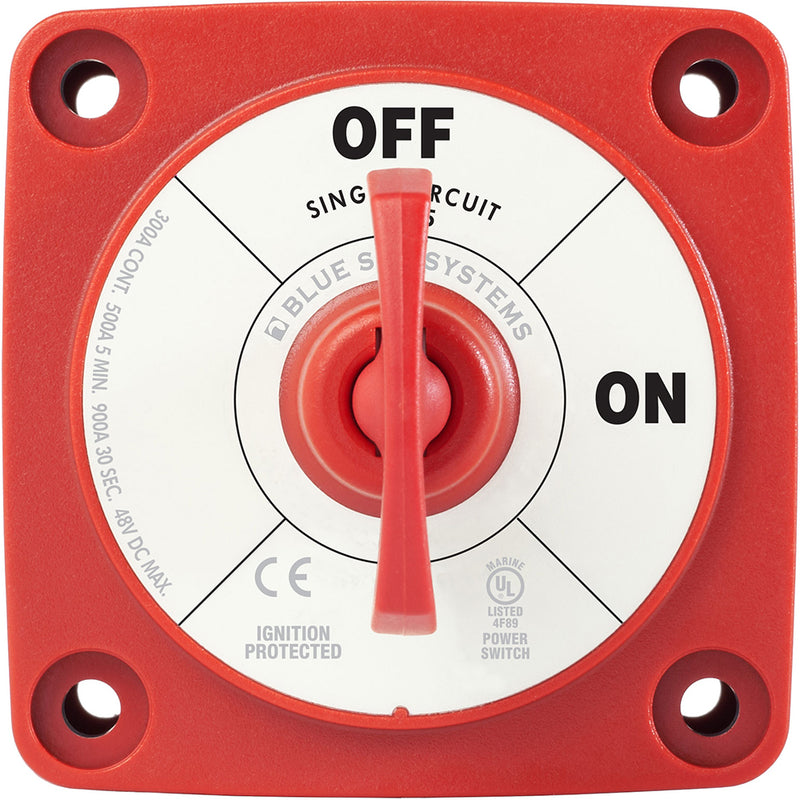 Load image into Gallery viewer, Blue Sea 6005 mSeries Mini Battery Switch Single Circuit ONOFF 6005
