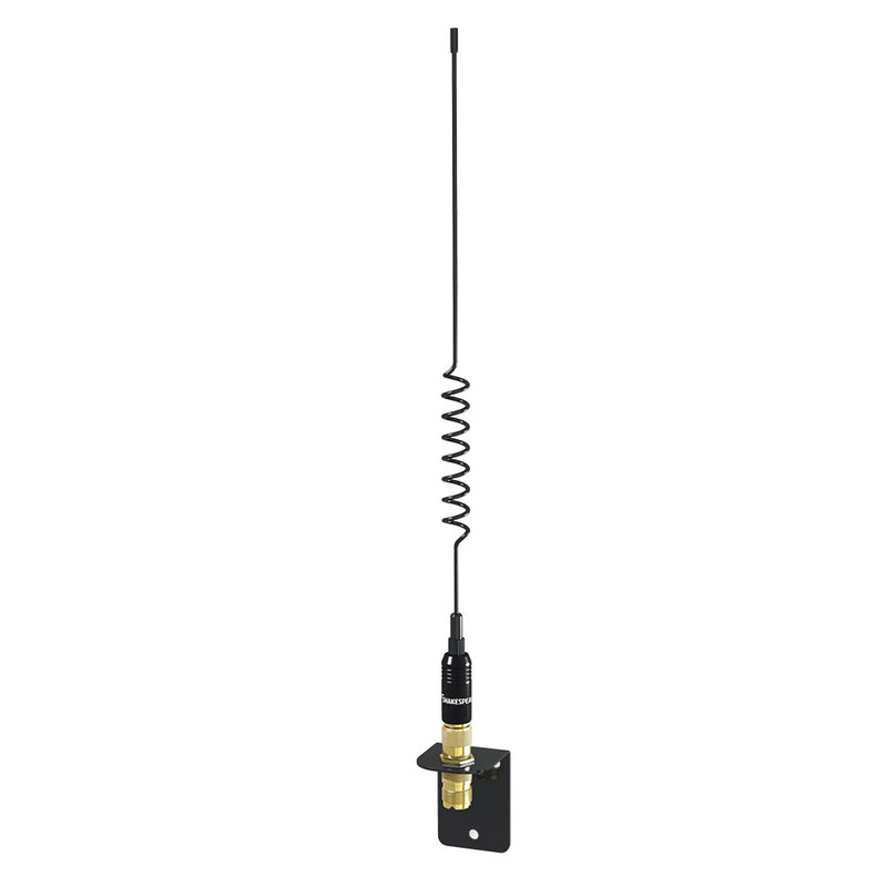 Load image into Gallery viewer, Shakespeare VHF 15in 5216 SS Black Whip Antenna  Bracket Included 5216
