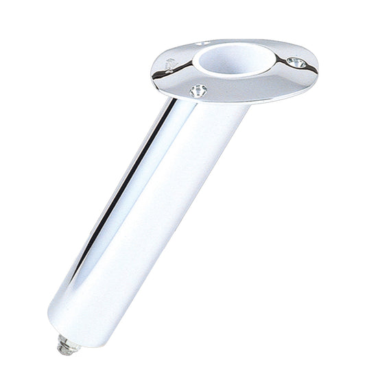 Lees 30 Stainless Steel Swivel Base Flush Mount Rod Holder 225 OD X 145 Tube RH575XL