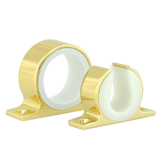 Lees Single Rod Rack Set  Bright Gold Finish MC70GL