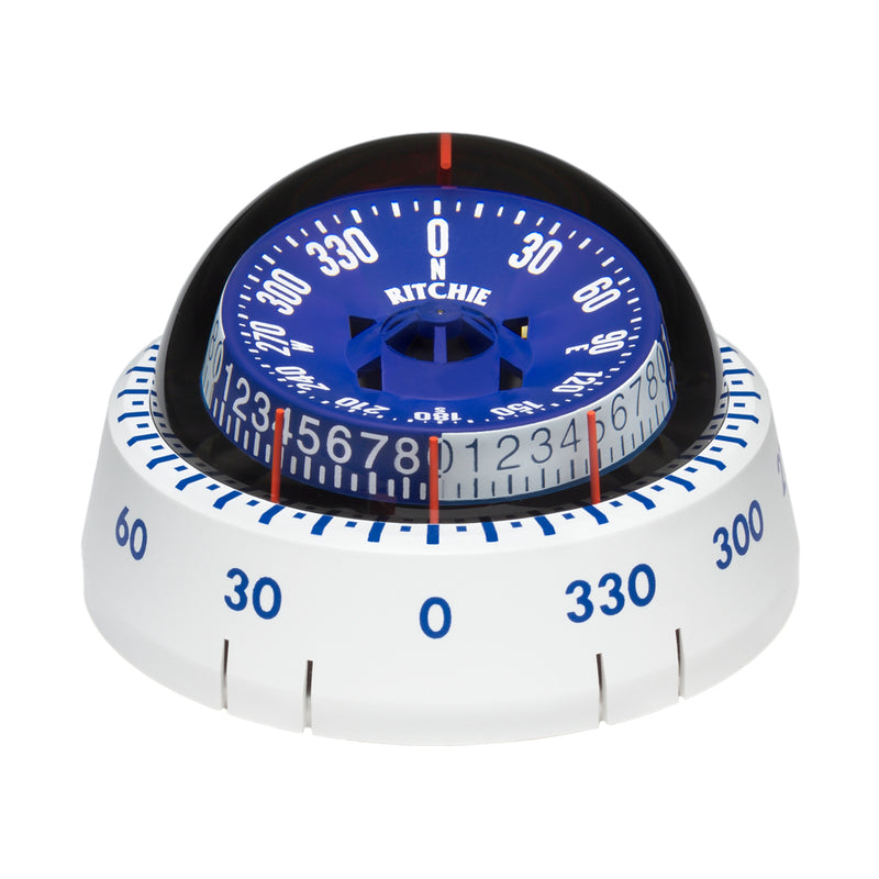 Load image into Gallery viewer, Ritchie XP98W XPort Tactician Compass  Surface Mount  White XP98W
