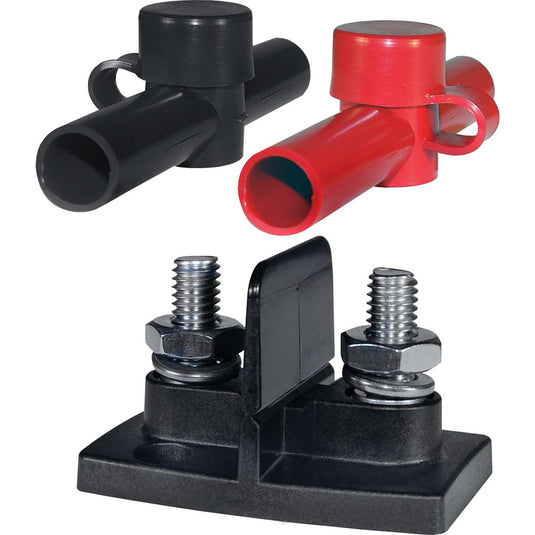 Blue Sea 2017 Dual PowerPost Cable Connectors  2 x 38 2017