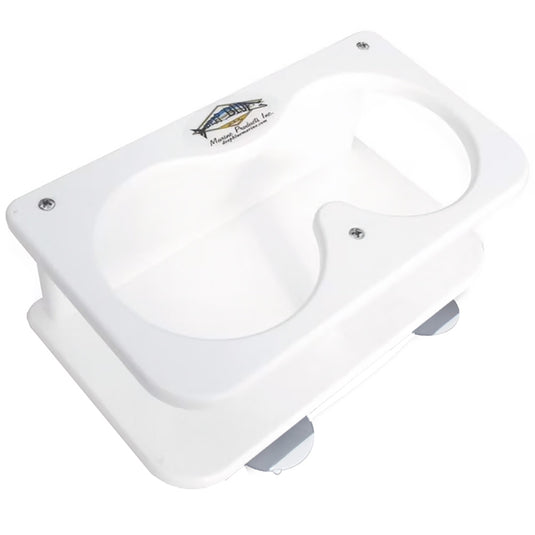 Deep Blue Marine Double Drink Holder wSuction Cups SMDH