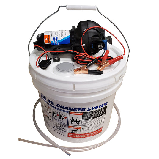 Jabsco DIY Oil Change System wPump  35 Gallon Bucket 178501012