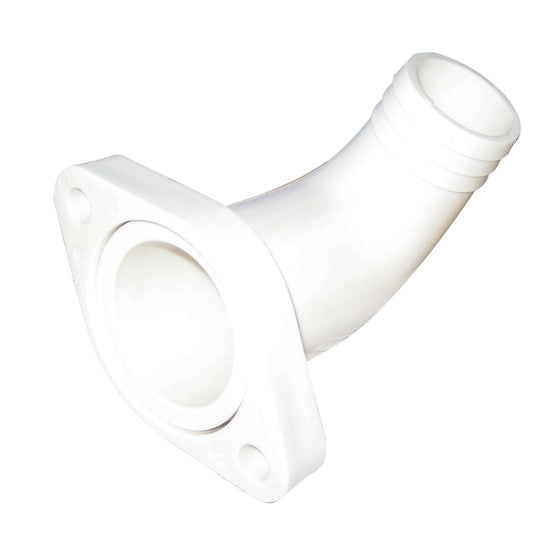 Raritan 90 Discharge Adapter wFlange  Straight To 90 1222AW