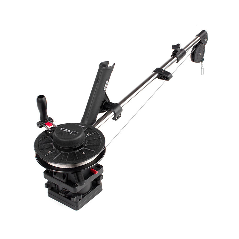 Load image into Gallery viewer, Scotty 1091 Telescoping 60 Longarm Combo Manual Downrigger w Swivel Base 1091
