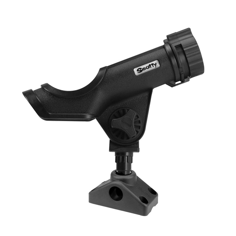 Load image into Gallery viewer, Scotty Powerlock Rod Holder Black w241 SideDeck Mount 230BK
