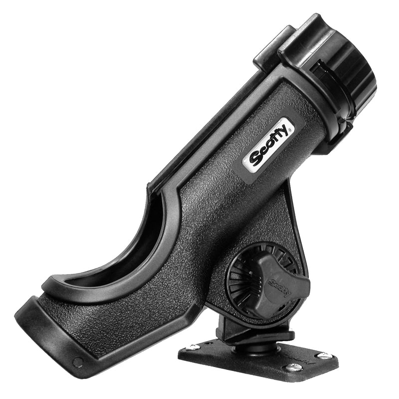 Load image into Gallery viewer, Scotty Powerlock Rod Holder Black w244 Flush Deck Mount 231BK
