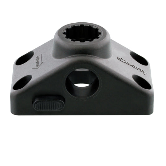 Scotty 241 Locking Combination Side or Deck Mount  Black 241LBK