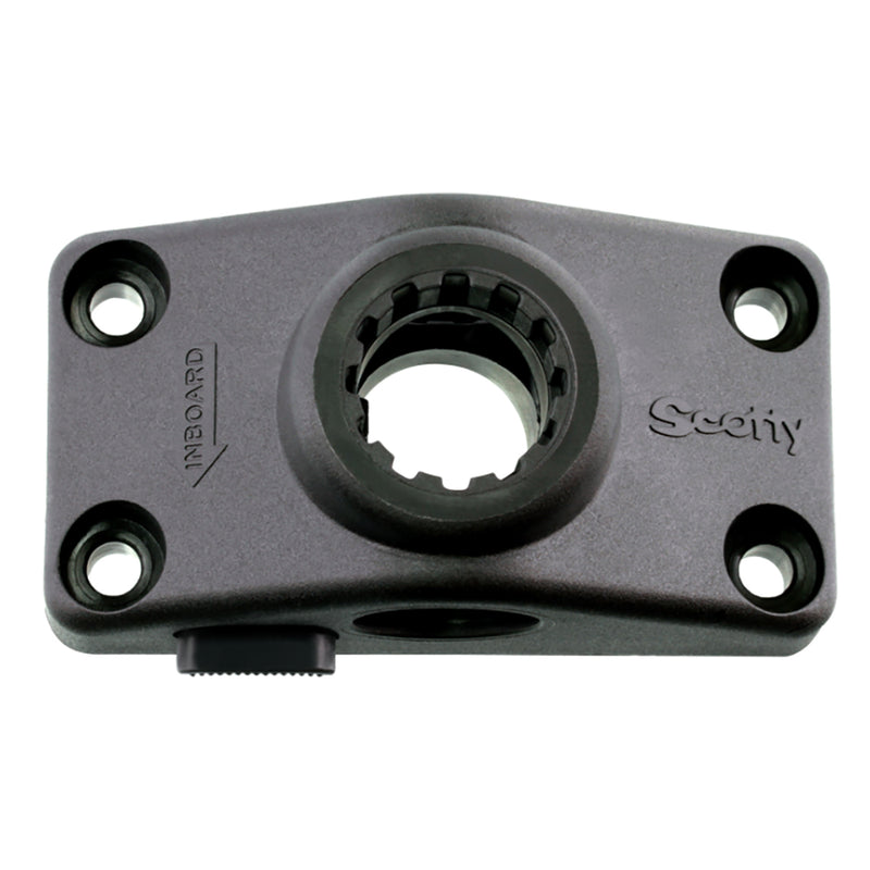 Load image into Gallery viewer, Scotty 241 Locking Combination Side or Deck Mount  Black 241LBK
