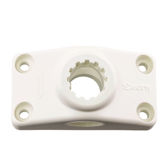 Scotty Combination Side  Deck Mount  White 241WH