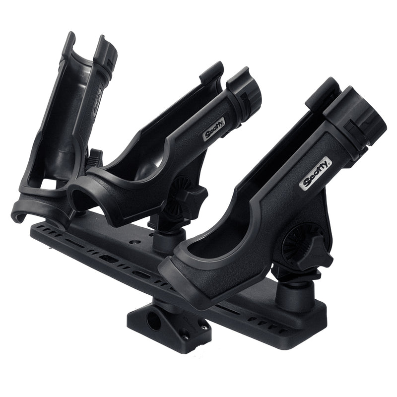 Load image into Gallery viewer, Scotty Triple Rod Holder w3 230 Power Lock Rod Holders 256
