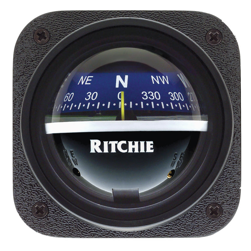 Load image into Gallery viewer, Ritchie V537B Explorer Compass  Bulkhead Mount  Blue Dial V537B
