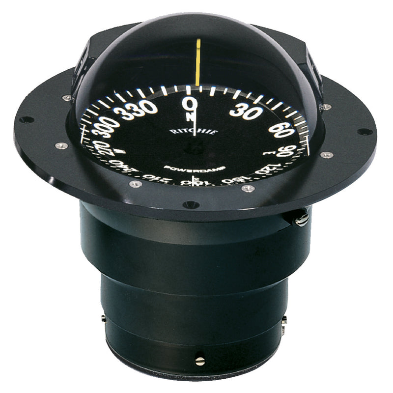 Load image into Gallery viewer, Ritchie FB500 Globemaster Compass  Flush Mount  Black  12V  5 Degree Card FB500
