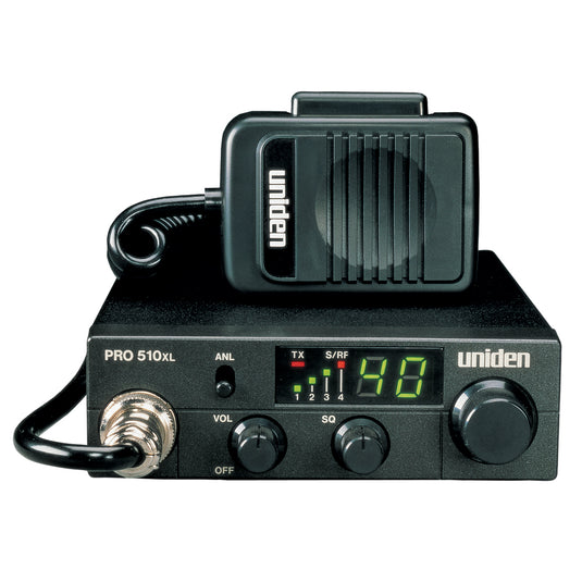 Uniden PRO510XL CB Radio w7W Audio Output PRO510XL