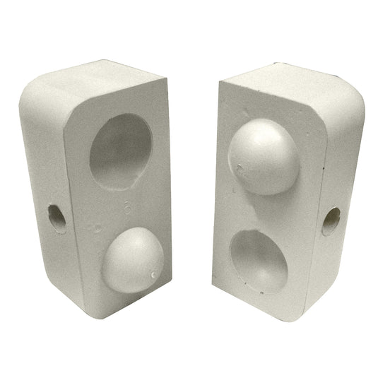 Dock Edge Dockap Premium Foam Profile Large 2 Cap  Putty DE1152F