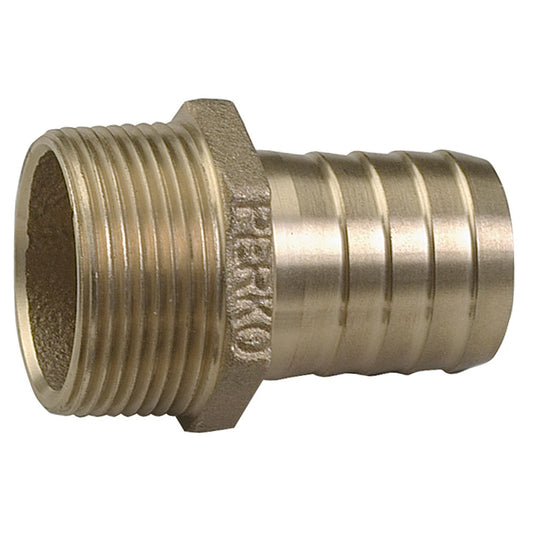 Perko 34 Pipe to Hose Adapter Straight Bronze MADE IN THE USA 0076DP5PLB