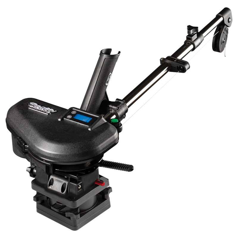 Load image into Gallery viewer, Scotty 2106 HP Depthpower Electric Downrigger 60 SS Telescoping Boom wSwivel Base  Single Rod Holder 2106
