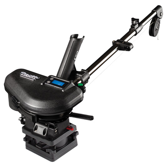 Scotty 2106 HP Depthpower Electric Downrigger 60 SS Telescoping Boom wSwivel Base  Single Rod Holder 2106
