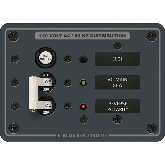 Blue Sea 8100 ELCI GFCI Panel 8100