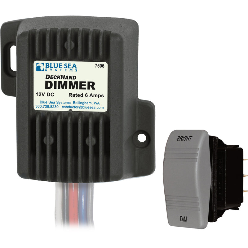 Load image into Gallery viewer, Blue Sea 7506 DeckHand Dimmer  6 Amp12V 7506
