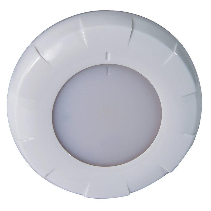 Load image into Gallery viewer, Lumitec Aurora LED Dome Light  White Finish  WhiteRed Dimming 101076
