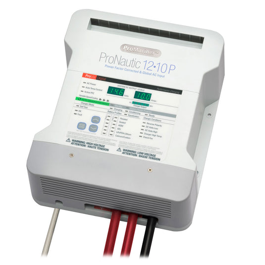 ProMariner ProNautic 1210P 10 Amp 2 Bank Battery Charger 63110