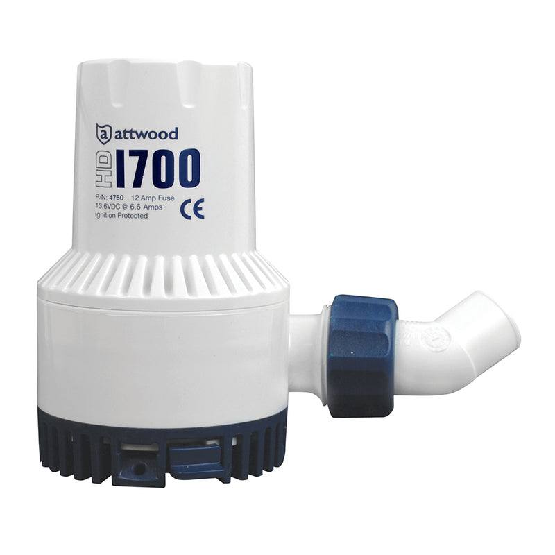 Load image into Gallery viewer, Attwood HeavyDuty Bilge Pump 1700 Series  12V  1700 GPH 47304
