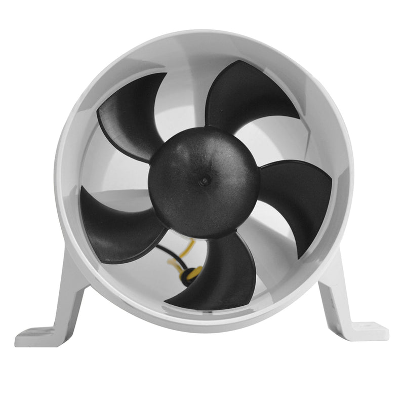 Load image into Gallery viewer, Attwood Turbo 4000 Series II WaterResistant InLine Blower  12V  White 17494
