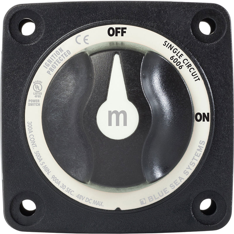 Load image into Gallery viewer, Blue Sea 6007200 Battery Switch Mini  4 Position  Black 6007200

